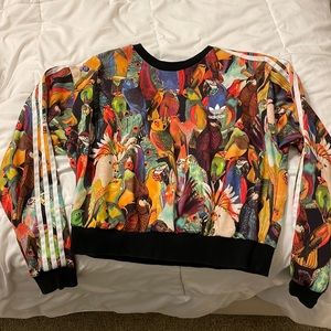 Adidas bird art limited edition sweatshirt